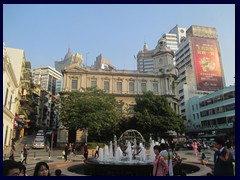 Old Post Office Building and fountain, Largo do Senado (Senate Square).